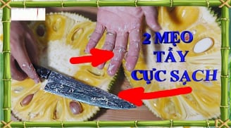 Ăn mít chỉ rửa bằng nước không hết mùi, xoa thứ này vừa sạch nhựa vừa hết mùi khó chịu