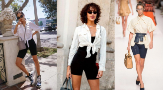 5 cách biến hóa thời trang với quần biker shorts mặc đẹp từ hè sang đông