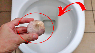 Vì sao nên thả 1 tép tỏi vào bồn cầu vào ban đêm? Biết công dụng, nhà nào cũng muốn học theo