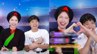 Hoà Minzy và Văn Toàn có cử chỉ đầy tình cảm trên sóng livestream