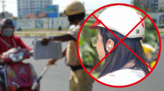 Từ 1/1/2025, đeo tai nghe khi đi xe máy bị phạt tới 14 triệu đồng: Người dân cần nắm rõ