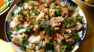 Lá mắc mật ngoài nướng cùng thịt, có thể dùng để nấu món gì?