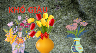 Trong nhà có bình hoa này thì giàu không tới lượt, kiếm bao tiền cũng mất. Tổ tiên nhắc đó là bình hoa gì?