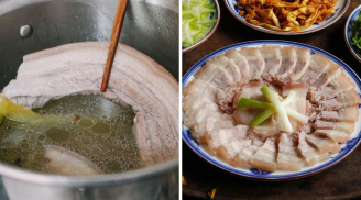 Luộc thịt chỉ cho nước là quá sai lầm: Thêm thứ này vào thịt mềm, ngon, thơm lừng hấp dẫn