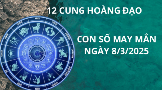 Tử vi ngày 8/3 con số may mắn trời xanh ban lộc, 12 cung hoàng đạo mở két hứng vàng, tiền tràn vào cửa