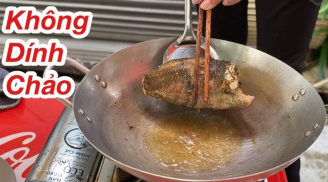 Chảo cháy khét, mất hết lớp chống dính đừng vội vứt đi: Làm cách này chảo sáng bóng, tha hồ chiên rán