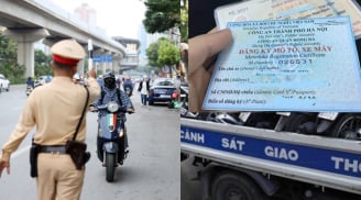 Từ nay người đi xe máy không mang Giấy Đăng ký xe bị CSGT phạt 3 triệu đồng đúng không?