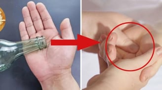 Xoa đều 1 giọt giấm trong lòng bàn tay, bất kể nam hay nữ đều nhận về 3 cái lợi lớn