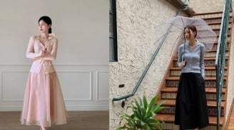 Để mặc đẹp với chân váy chữ A, chị em nên tham khảo 10 cách phối đồ sau đây
