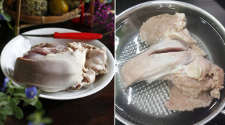 Mẹo làm sạch lưỡi lợn cực nhanh, khi luộc thêm thứ này để khử sạch mùi hôi