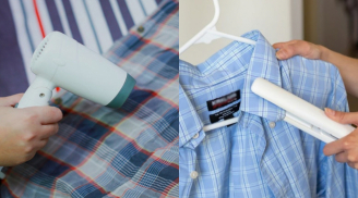 6 mẹo làm phẳng quần áo cấp tốc khi không có bàn là