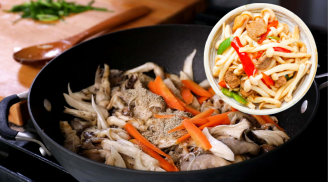 Mẹo xào nấm không bị chảy nước, giữ được độ ngọt tự nhiên