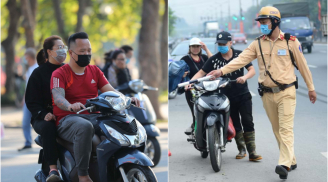 Năm 2025: 3 trường hợp đi xe máy không đội mũ bảo hiểm, CSGT chỉ nhắc nhở không xử phạt?