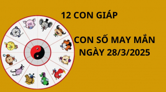 Tử vi ngày 28/3 con số may mắn chở vàng giấu bạc tặng 12 con giáp, cùng xem ngay ai may mắn?