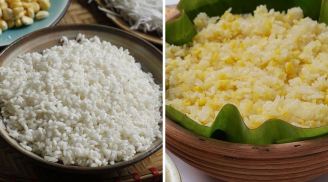Cách đồ xôi siêu tốc không cần ngâm gạo qua đêm: Xôi dẻo, ngon, không bị cứng cực đơn giản