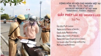 Từ nay tới 31/12/2025: 6 trường hợp này bắt buộc phải đi dổi Giấy phép lái xe mẫu mới, nếu không bị phạt nặng?