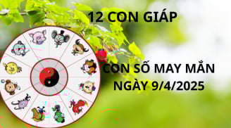 Con Số May Mắn ngày 9/4, con giáp nào nhanh chân gặp Đại Lộc Bội Thu Tiền Bạc, giàu ú ụ