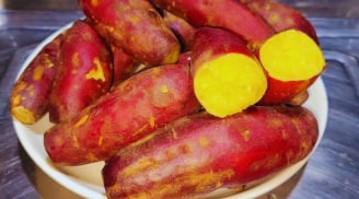 5 cách luộc khoai lang không cần nước, chỉ 15 phút khoai chín bở tơi, đậm vị, ngọt lừ