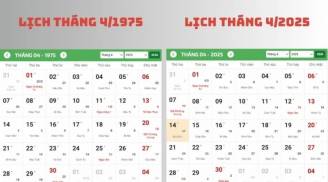 Sự trùng hợp thú vị: Khám phá lý do lịch tháng 4/1975 và tháng 4/2025 giống nhau hoàn toàn