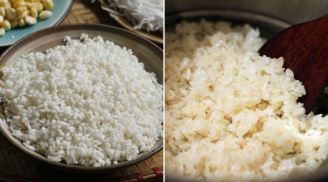 Không cần ngâm gạo nếp, đồ xôi theo cách này, hạt xôi căng bóng, dẻo thơm, để lâu không bị khô cứng