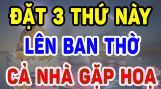 Cứ tiện tay đặt 3 thứ này lên bàn thờ: Gia chủ phạm Tuyệt Tự, lao đao khánh kiệt