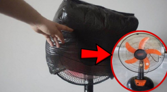 3 cách làm sạch quạt không cần tháo khung, không cần nước: Bụi bẩn mấy cũng sạch bong