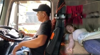 Vì sao tài xế xe tải đường dài thường chở theo một phụ nữ? Lý do phía sau khiến ai cũng phải cảm thông