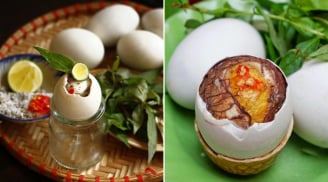 2 việc quan trọng phải làm khi ăn trứng vịt lộn xả xui