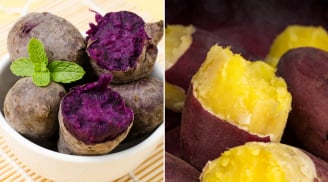 Chọn khoai lang nên chọn khoai tím hay khoai vàng?