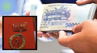 Đến: 31/12/2025: Mức tiền thưởng với người đủ 30 năm tuổi Đảng là bao nhiêu?