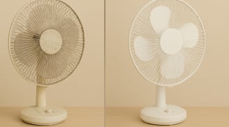 Cách vệ sinh quạt điện tại nhà siêu nhanh, chỉ 5 phút sạch bong kin kít mà không cần tháo lắp