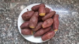 Luộc khoai không cần nước: Làm cách này khoai bở tơi, thơm lừng, không bị nhạt
