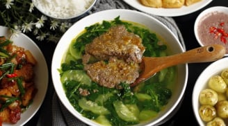 Nấu canh cua cho loại quả này vào: Canh hết tanh, gạch đóng thành mảng vàng ươm, thơm phức