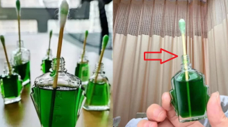 Cắm tăm bông vào lọ dầu gió rồi đặt đầu giường: Đơn giản mà cả nhà hưởng lợi