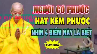 Đến tuổi 50 thì nghiệp và phước của một người đều tụ lại 1 chỗ: Là chỗ nào?