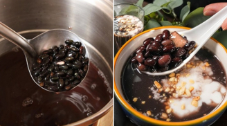 Nấu chè đậu đen thêm thứ này: Hạt đậu thơm bùi, nhanh nhừ