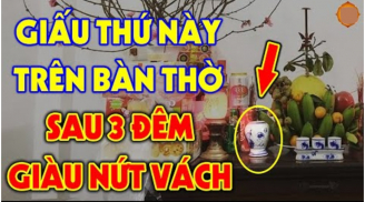 Cúng Rằm giấu thứ này trên bàn thờ: Sau 3 đêm Phúc Lộc tràn trề, ai không biết quá phí