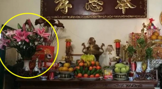 Tại sao người giàu luôn đặt bình hoa bên trái khi thắp hương? Lý do bất ngờ không phải mê tín