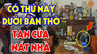 Cứ tiện tay đặt 4 thứ này dưới chân bàn thờ: Gia chủ không đau ốm cả người và của đều lao đao
