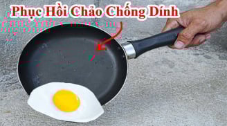 Đừng vội vứt chảo tróc chống dính! Nhỏ vài giọt này, chảo cũ sạch bong như mới – Ai cũng làm được
