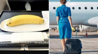 Tiếp viên hàng không thường mang 1 quả chuối lên máy bay: Sự thật họ dùng để làm gì?