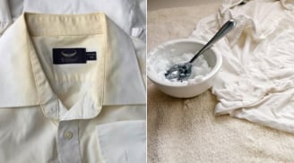 Quần áo trắng bị ố vàng, đem ngâm trong loại nước này, vải trắng như mới