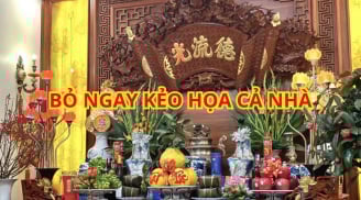 Ban thờ có 5 thứ này gia đình lục đục con cháu khó giàu, làm ăn thất bát, tài lộc tiêu tán