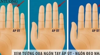 Ngón áp út có 1 trong 5 dấu hiệu này, ai sở hữu cũng dễ thành công, giàu sang bền vững