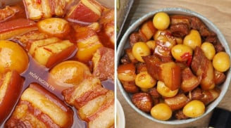 Kho thịt đùng dùng nước lã: Dùng loại nước 'lơ lửng trên trời' này thịt kho mềm thơm, vàng óng