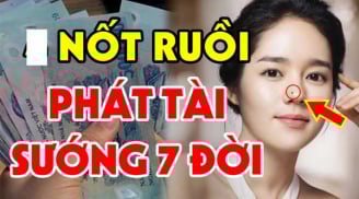 3 nốt ruồi Phá Tướng, Hao Tài : Ai có nên xóa ngay trước khi quá muộn, kiểm tra ngay xem bạn có không?