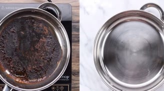 Nồi bị cháy đen, áp dụng mẹo đơn giản này lại trắng sáng như mới