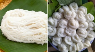 Mua bún hãy nhìn vào điểm này, biết loại nào là bún sạch, loại nào nhiễm hóa chất