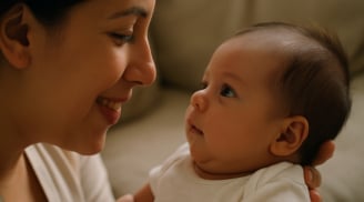 3 hành động nhỏ xíu của trẻ sơ sinh khiến mẹ “tan chảy”: Con đang nói con yêu mẹ đấy