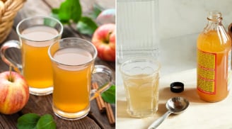 Buổi sáng uống 1 cốc nước giấm táo pha loãng, cơ thể nhận được 5 lợi ích này